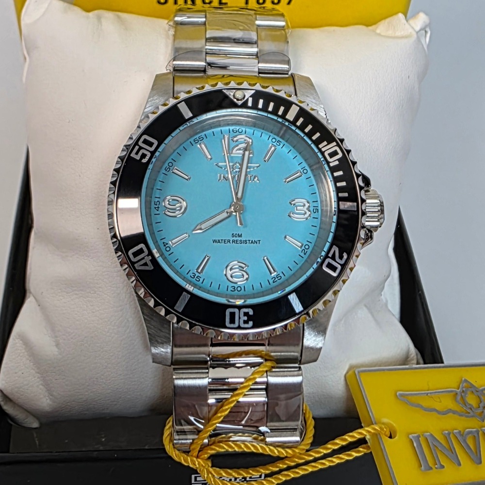 Invicta Specialty Rowan Men's Watch - 40mm, Steel (69483) Blue Dial New - Picture 4 of 6